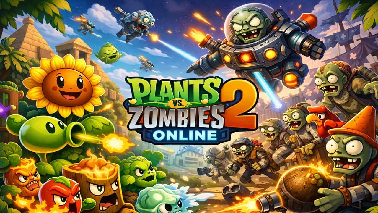 Plants vs Zombies 2 Online
