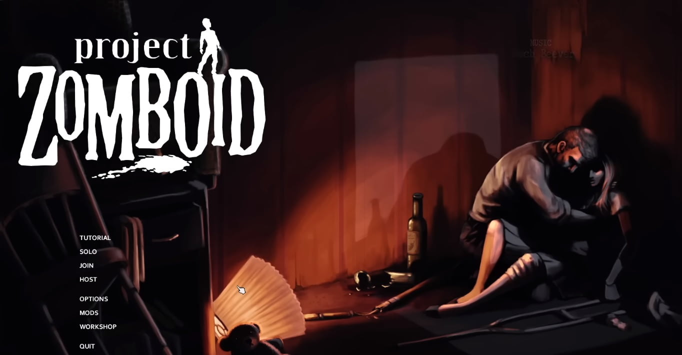 Project Zomboid Main Menu